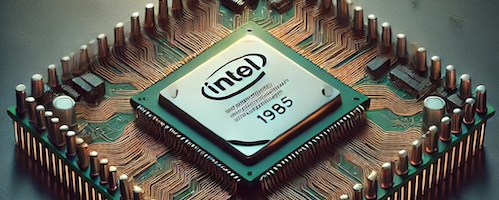 Intel processor with copper circuit traces